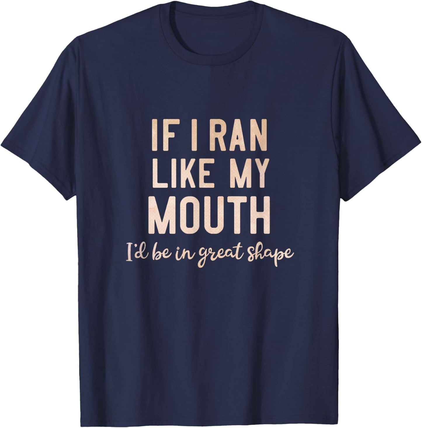 Funny phrase saying shirt or women Talk too much T-Shirt - T-Shirt | Navy