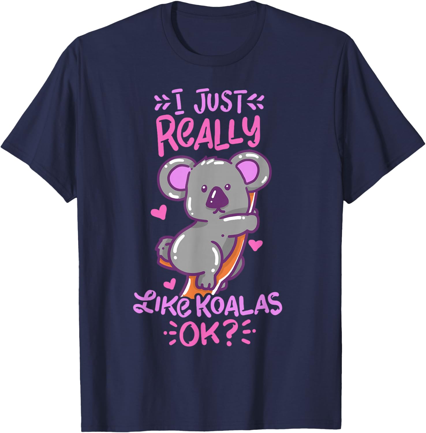 Koala Shirt Australia Australien Koalas T-Shirt - T-Shirt | Navy