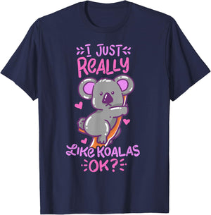 Koala Shirt Australia Australien Koalas T-Shirt - T-Shirt | Navy