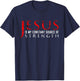 Jesus Is My Constant Source Of Strength T-Shirt - T-Shirt | Navy