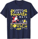 Santa's Favorite Bowler Santa Claus Bowling Christmas T-Shirt - T-Shirt | Navy