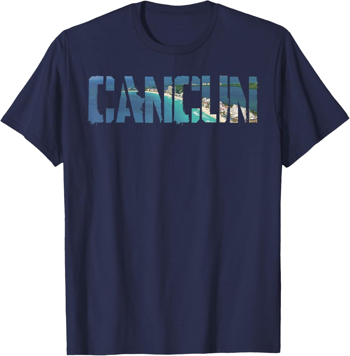 Cancun Mexico t shirt T-Shirt - T-Shirt | Navy