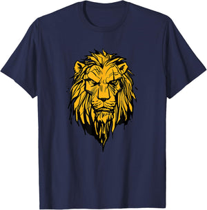 Disney The Lion King Scar Live Action Movie T-Shirt - T-Shirt | Navy