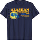 Alaskan Trucking Legendary USA Truck Driver Ice Road Men Dad T-Shirt - T-Shirt | Navy