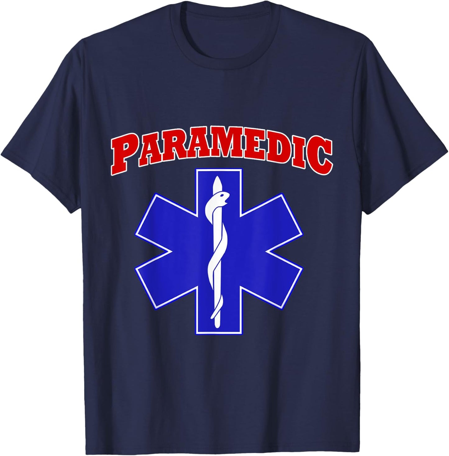 Paramedic Emergency Medical Services EMS T-Shirt - T-Shirt | Navy