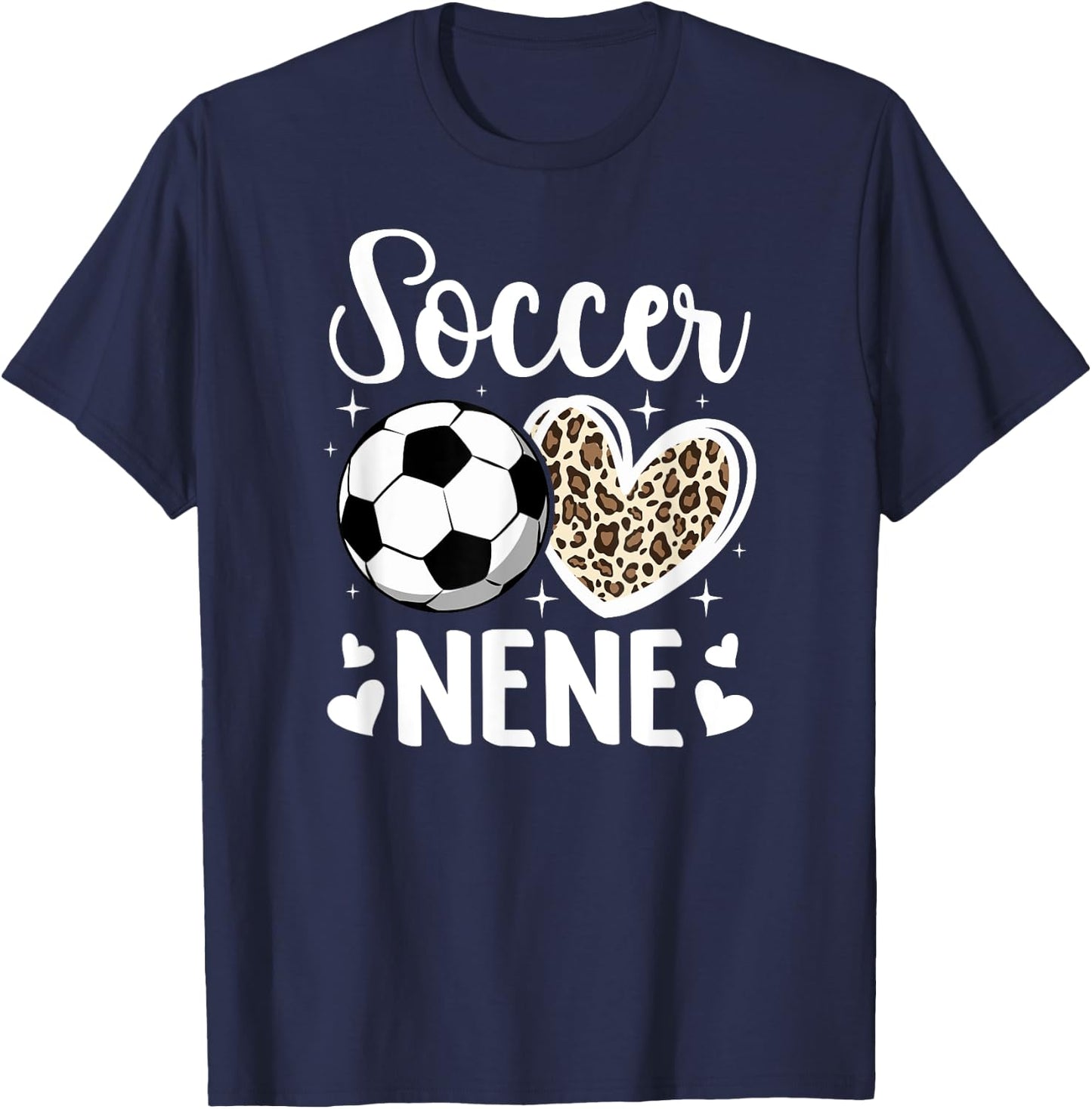 Soccer Nene Grandma Nene Of A Soccer Player Nene T-Shirt - T-Shirt | Navy