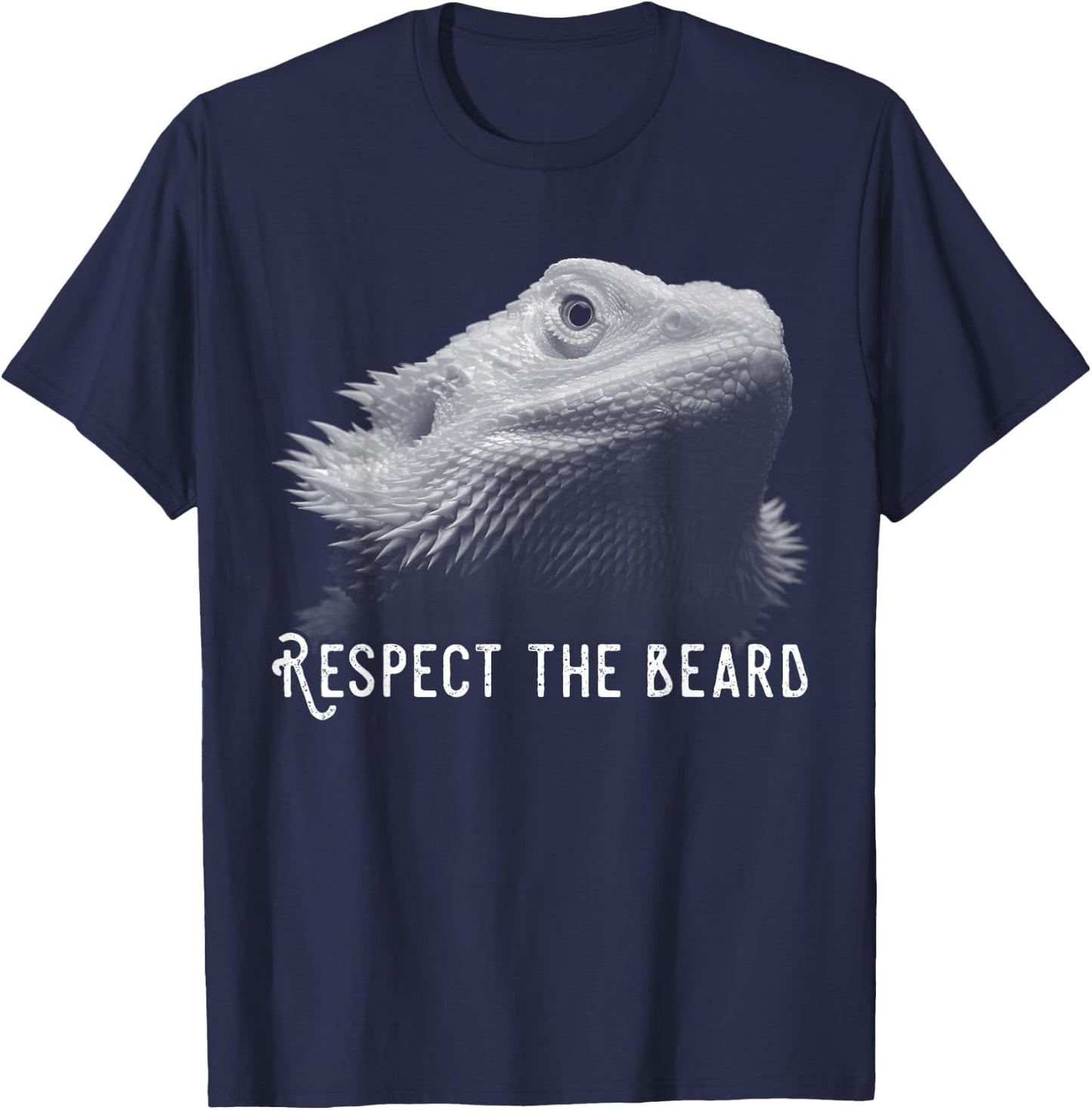 Funny Bearded Dragon Gift Reptile Lover Funny Reptile Lizard T-Shirt - T-Shirt | Navy