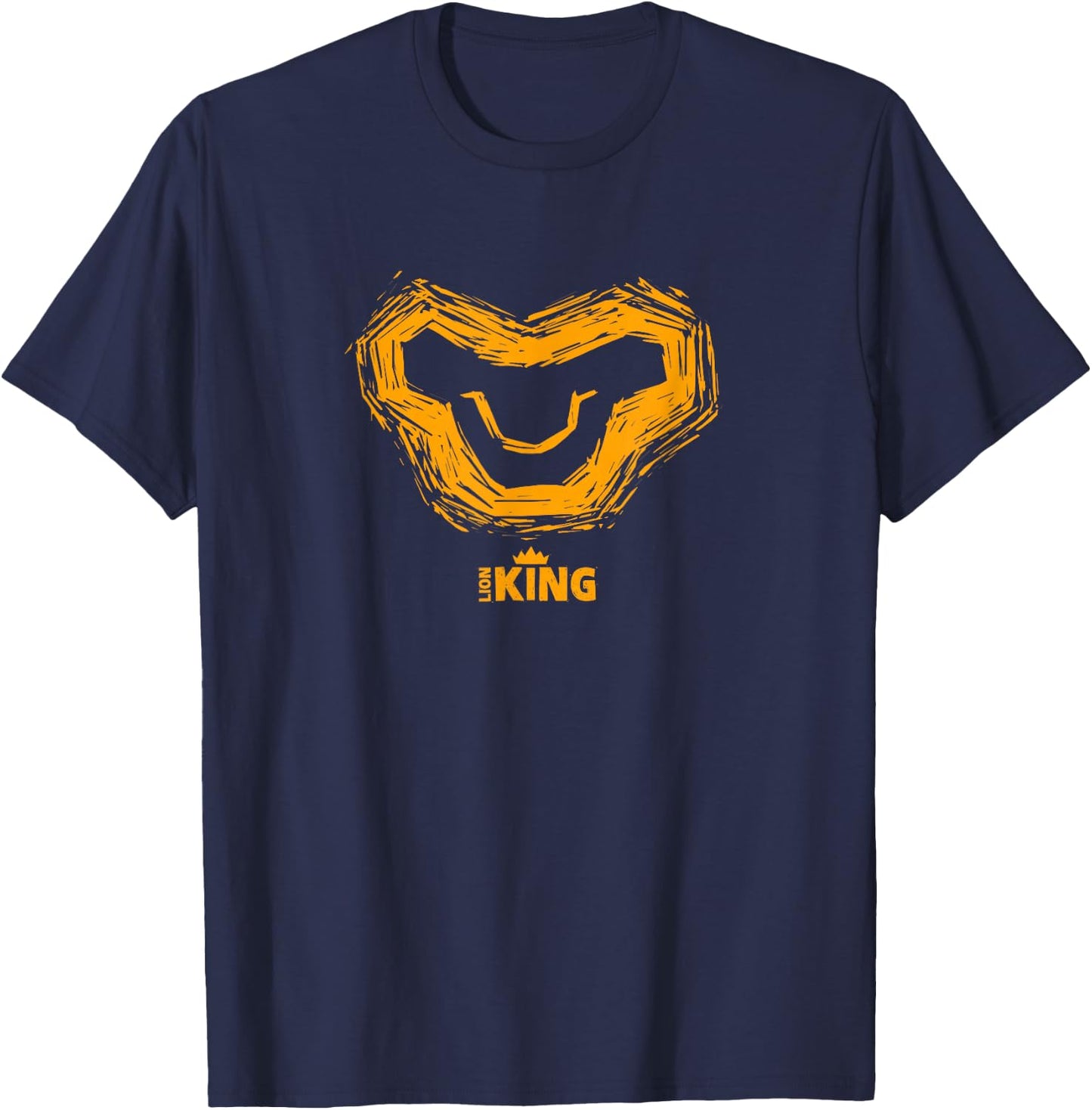 Disney Lion King Baby Simba Symbol Live Action T-Shirt - T-Shirt | Navy
