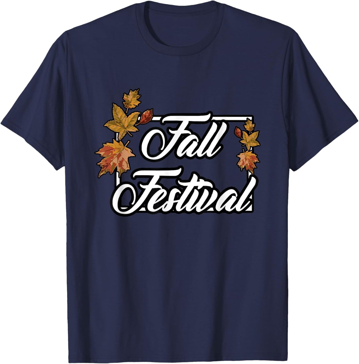Fall Festival 2017 Shades Of Autumn T-Shirt - T-Shirt | Navy