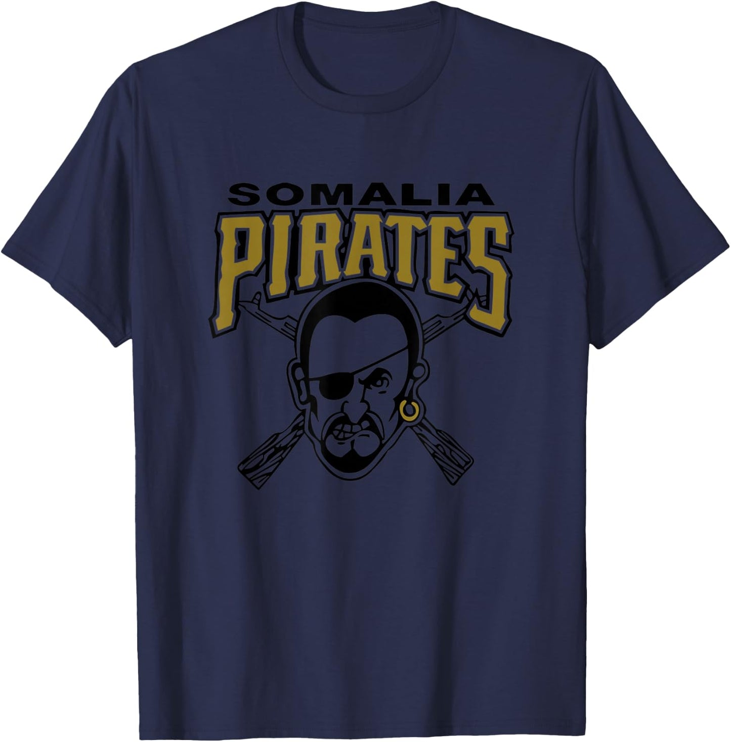 Somalia Pirates T-Shirt - T-Shirt | Navy