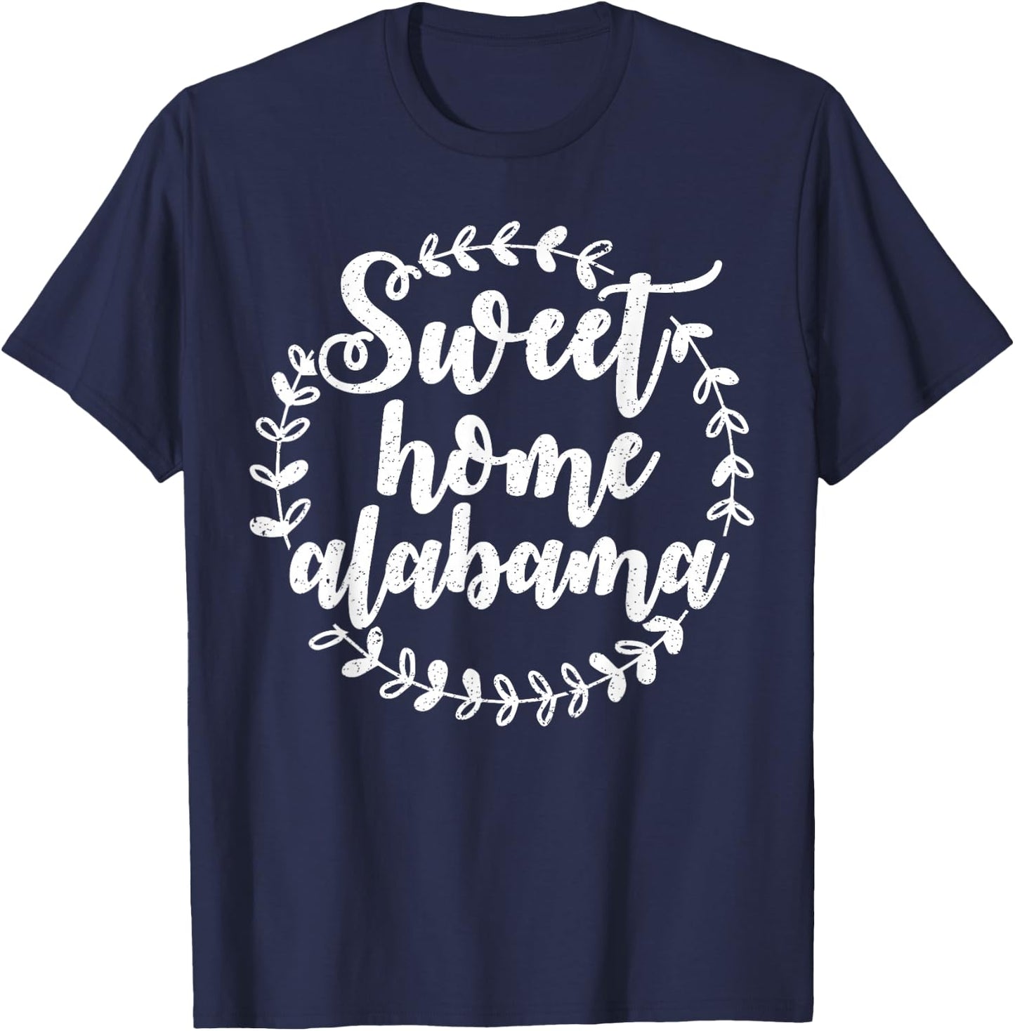Cute Sweet Home Alabama Shirt Southern Girl Gift T-Shirt - T-Shirt | Navy