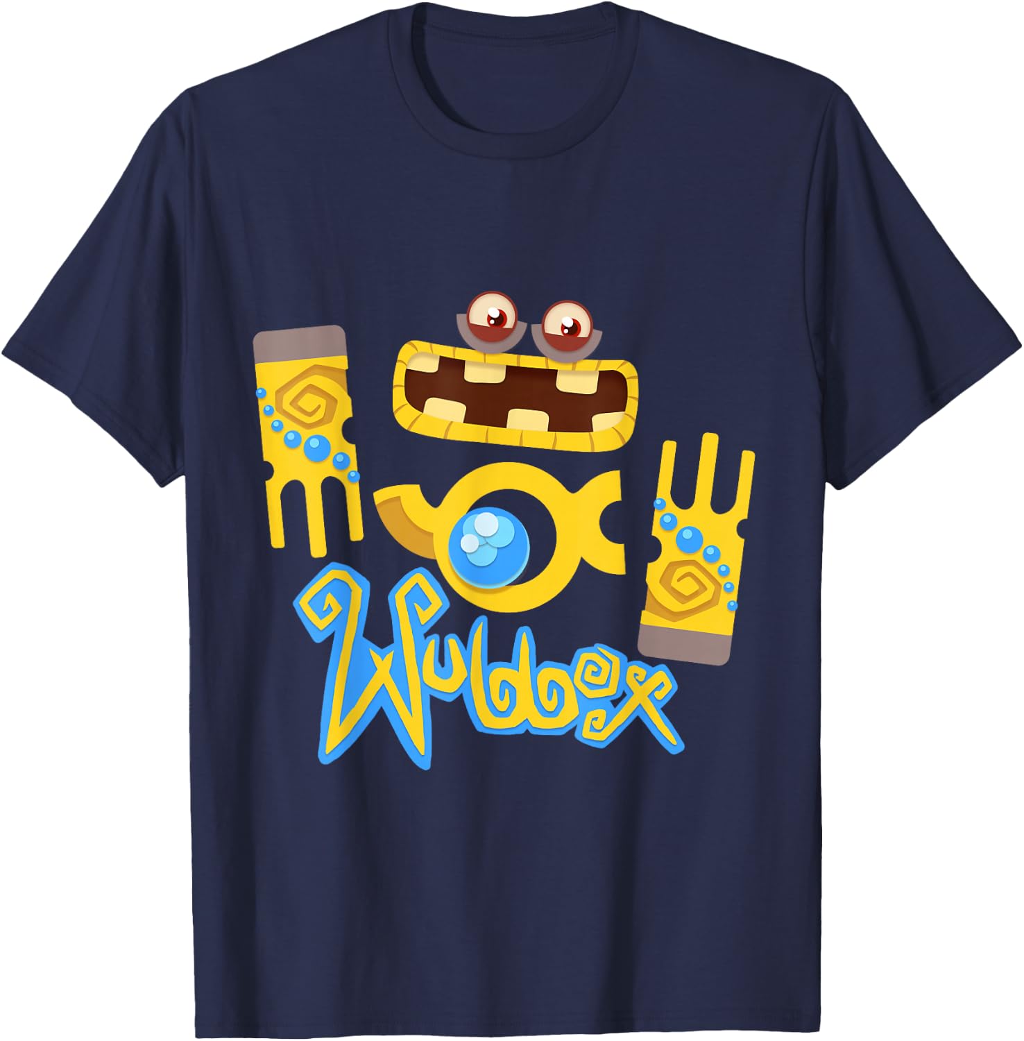 My Singing Monsters: Wubbox T-Shirt - T-Shirt | Navy