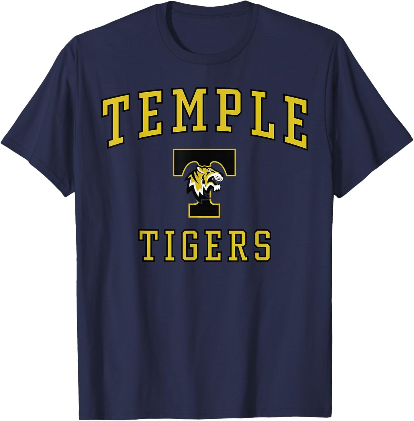 Temple High School Tigers C1 T-Shirt - T-Shirt | Navy