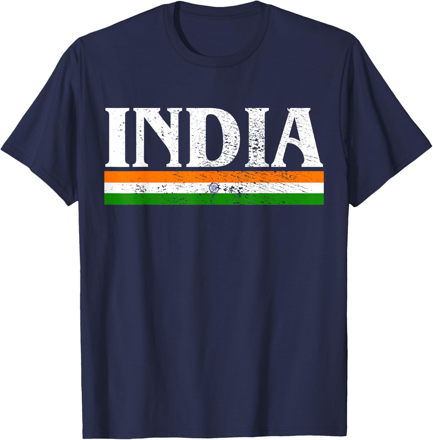 Travel Love India India Vintage T-Shirt - T-Shirt | Navy