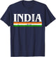 Travel Love India India Vintage T-Shirt - T-Shirt | Navy