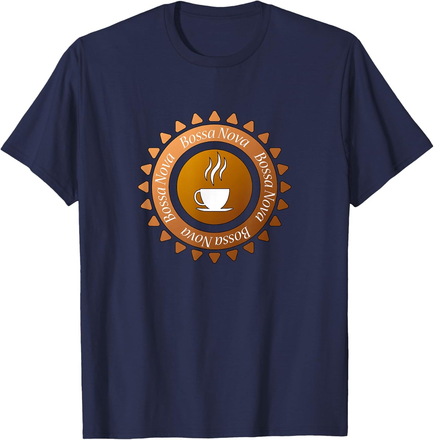 Bossa Nova and Coffee T-Shirt - T-Shirt | Navy