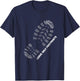National Parks Boot Print Shirt Listing All National Parks T-Shirt - T-Shirt | Navy
