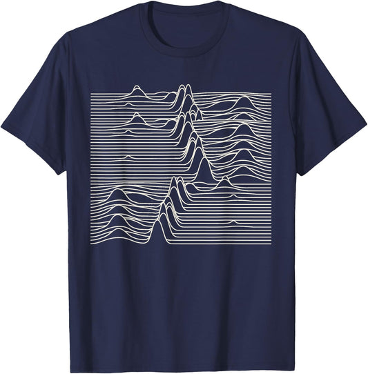 Fourier transform T-Shirt - T-Shirt | Navy