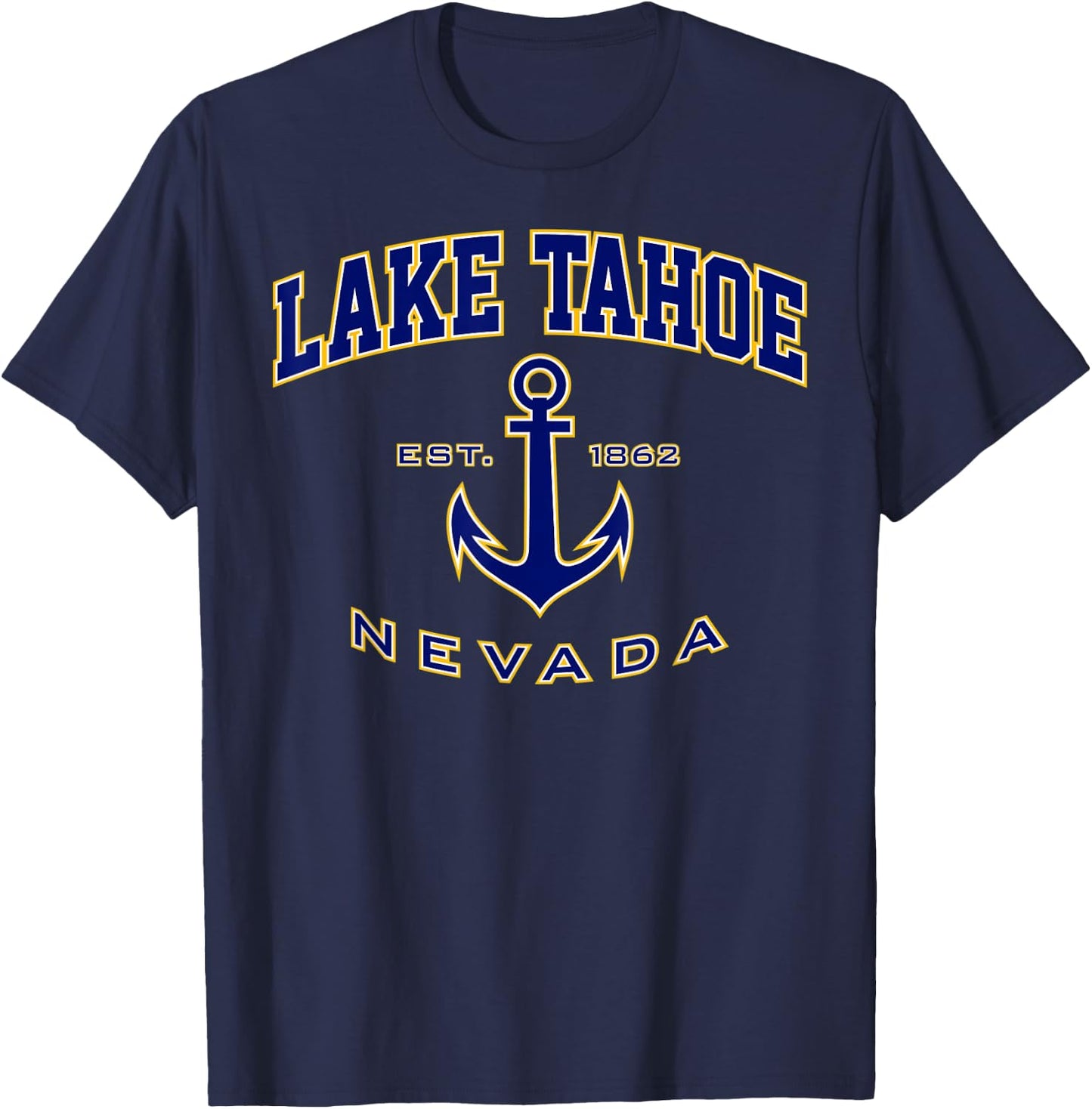 Lake Tahoe NV T-Shirt - T-Shirt | Navy