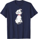 Disney - 101 Dalmatians Rolly's Back T-Shirt - T-Shirt | Navy