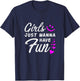 Girls Just Wanna Have Fun - Party Club Dance Gift T-Shirt - T-Shirt | Navy