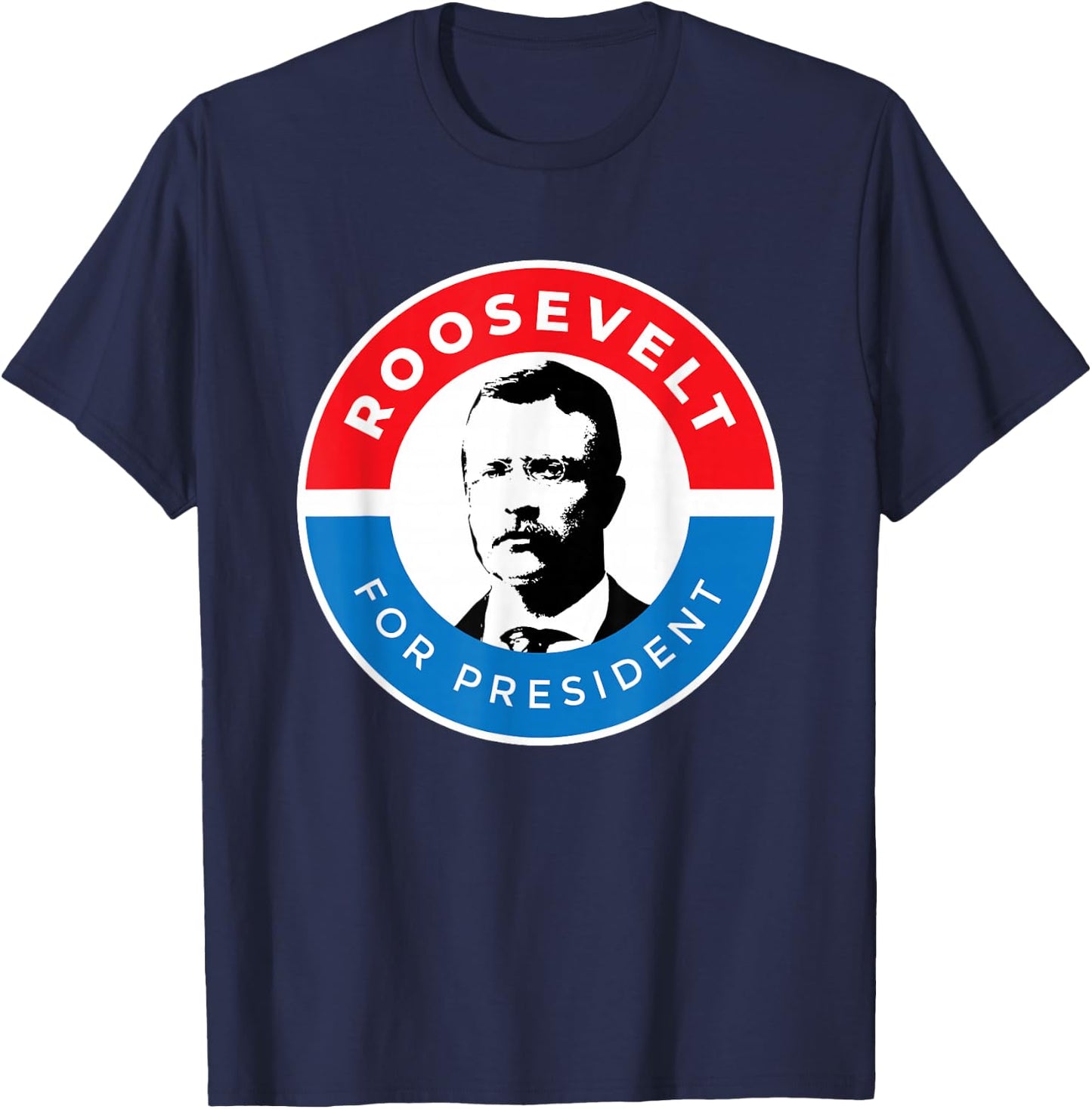 President Theodore Roosevelt T-Shirt - T-Shirt | Navy