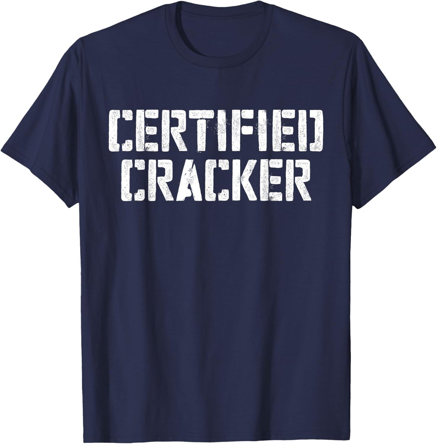 Certified Cracker T-Shirt - T-Shirt | Navy