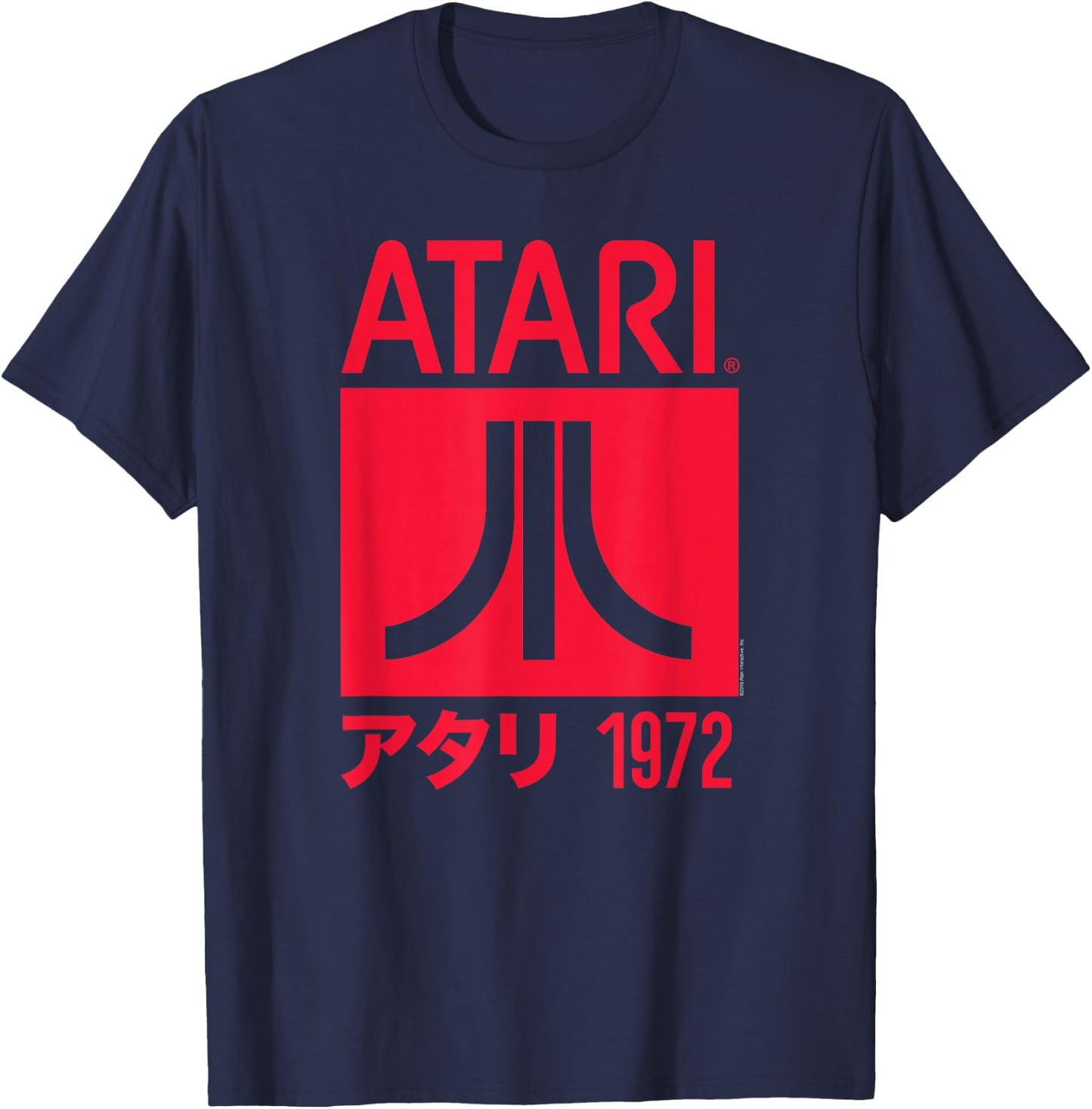 Atari Big Logo 1972 T-Shirt - T-Shirt | Navy