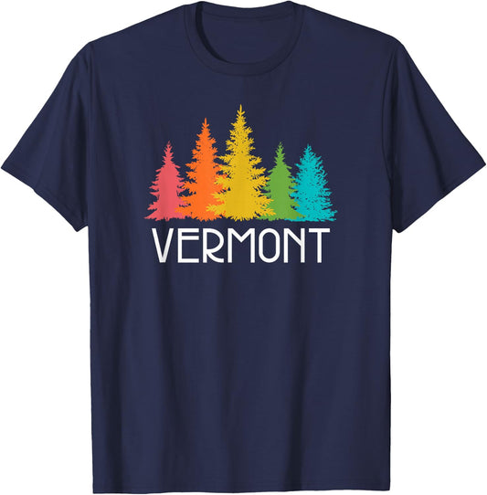 Vermont T-Shirt - T-Shirt | Navy