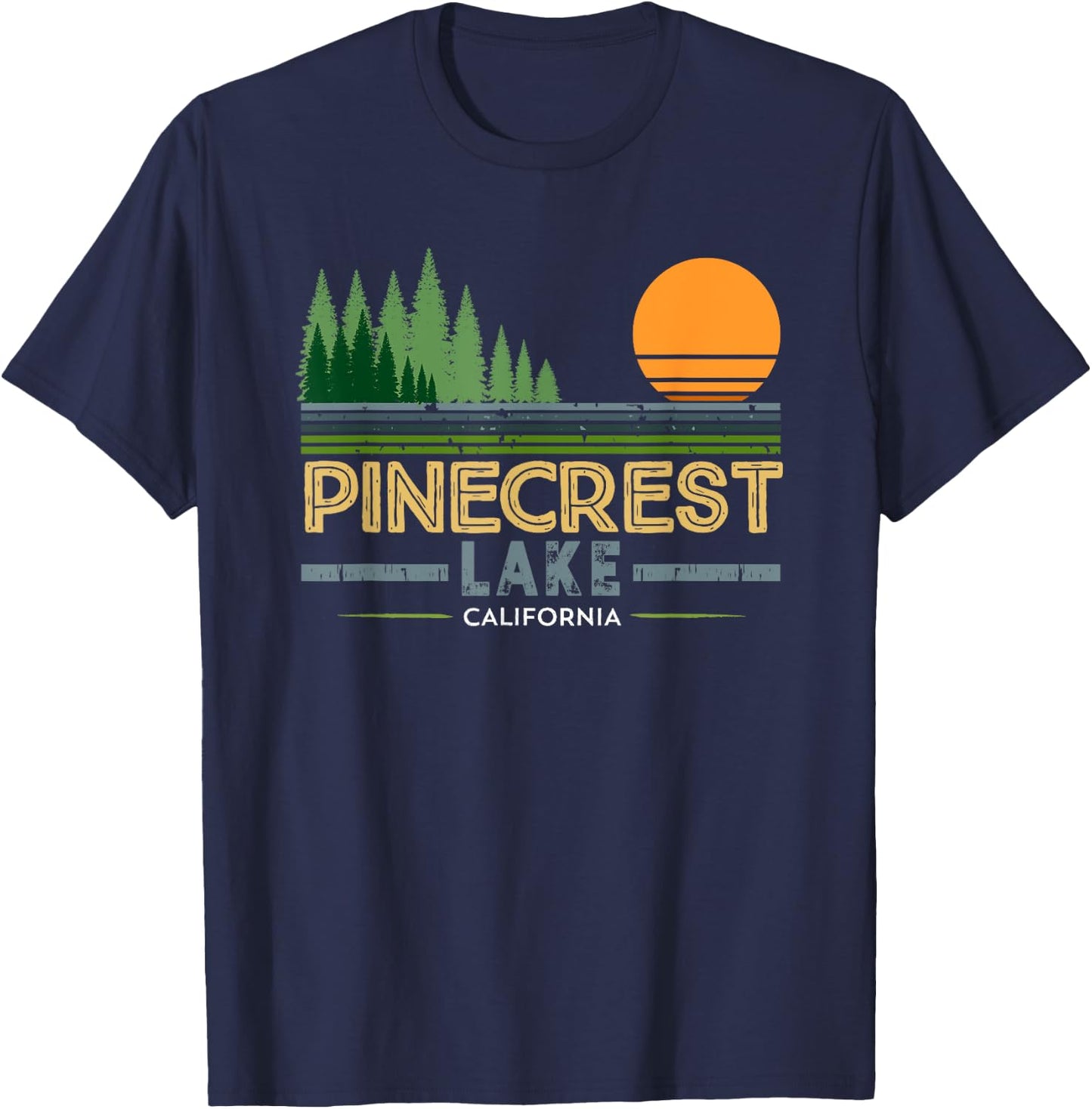 Pinecrest Lake T-Shirt - T-Shirt | Navy