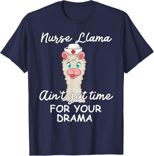 Nurse Costume – Nurse T-Shirt - T-Shirt | Navy