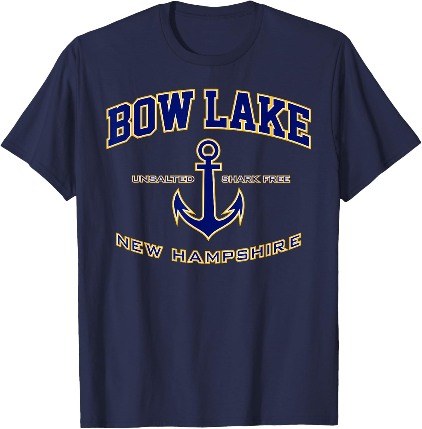 Bow Lake NH T-Shirt - T-Shirt | Navy