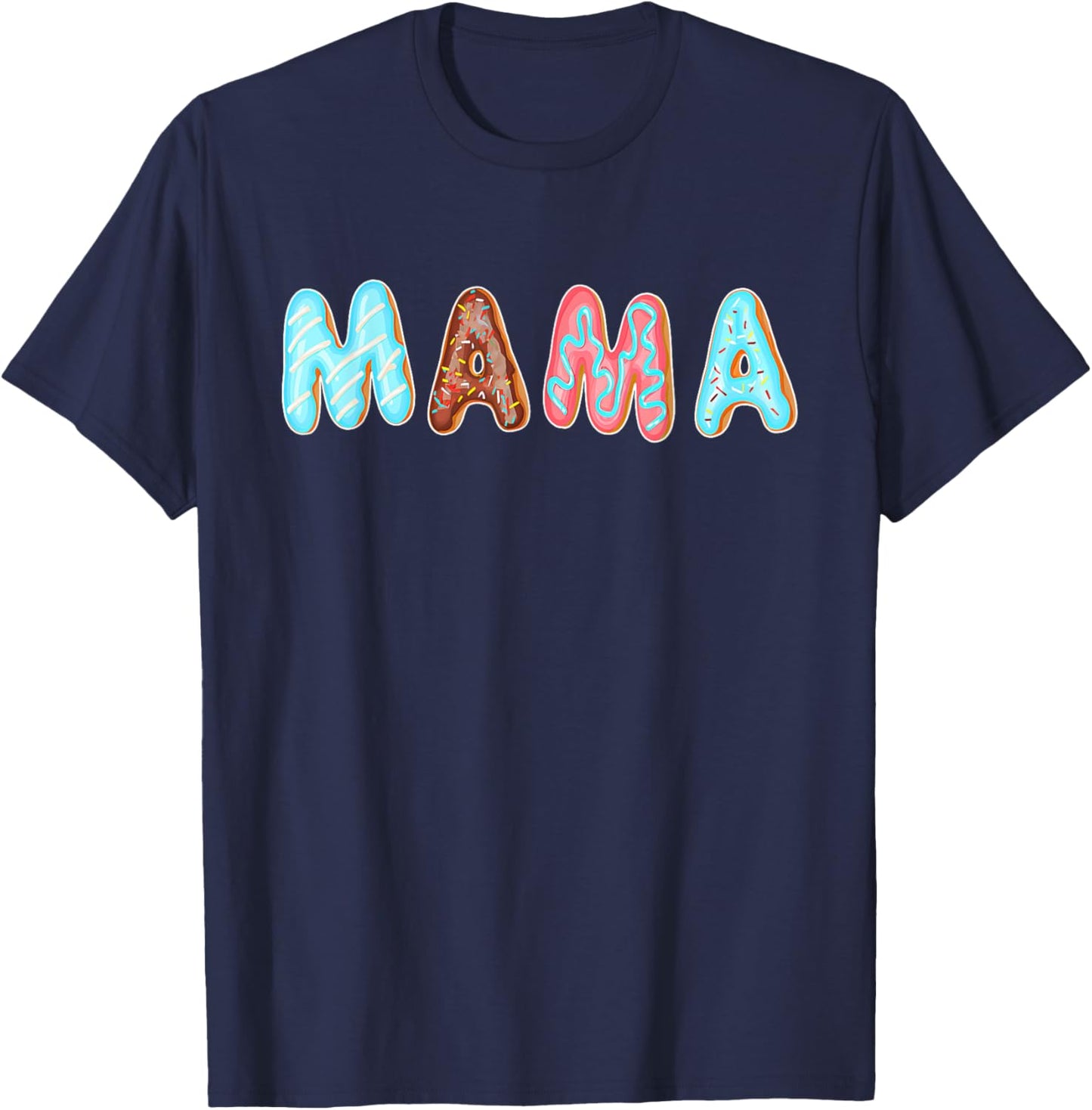 Sprinkle Donut Mom Mama Halloween Costume T-Shirt - T-Shirt | Navy