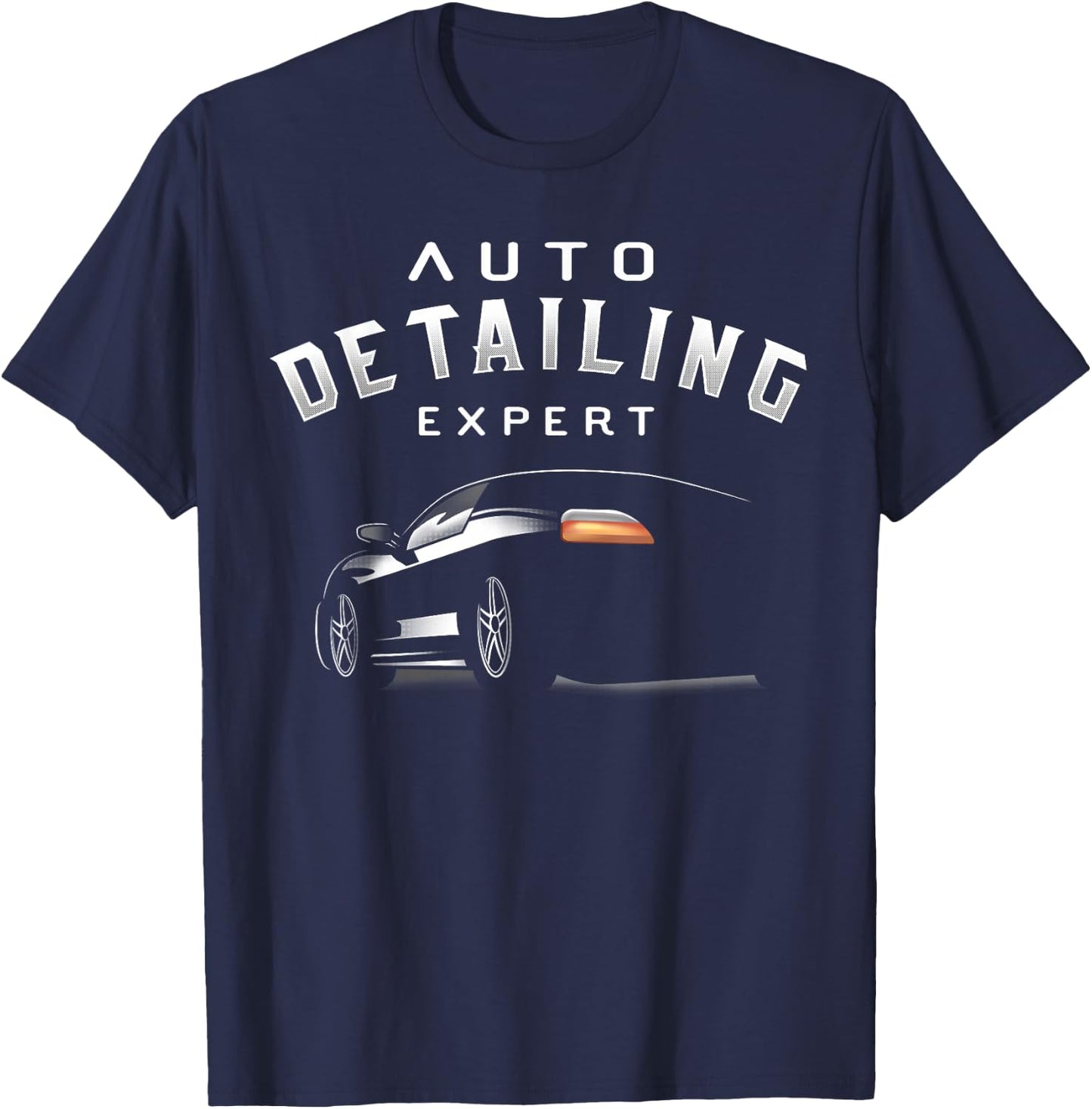 Auto Detailing Expert Car Wash Promotion T-Shirt - T-Shirt | Navy