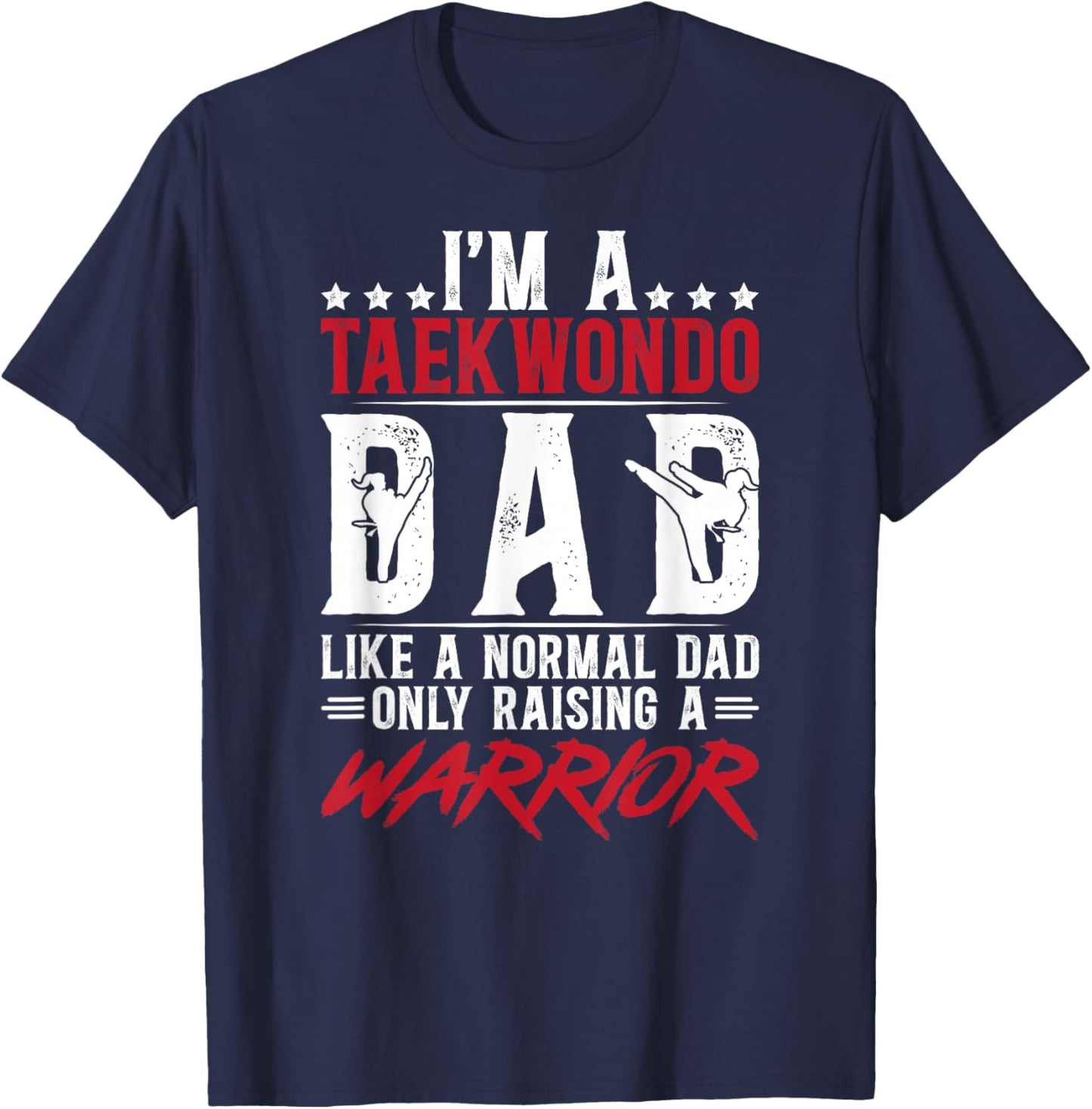 Taekwondo Dad Definition Taekwondo Father T-Shirt - T-Shirt | Navy