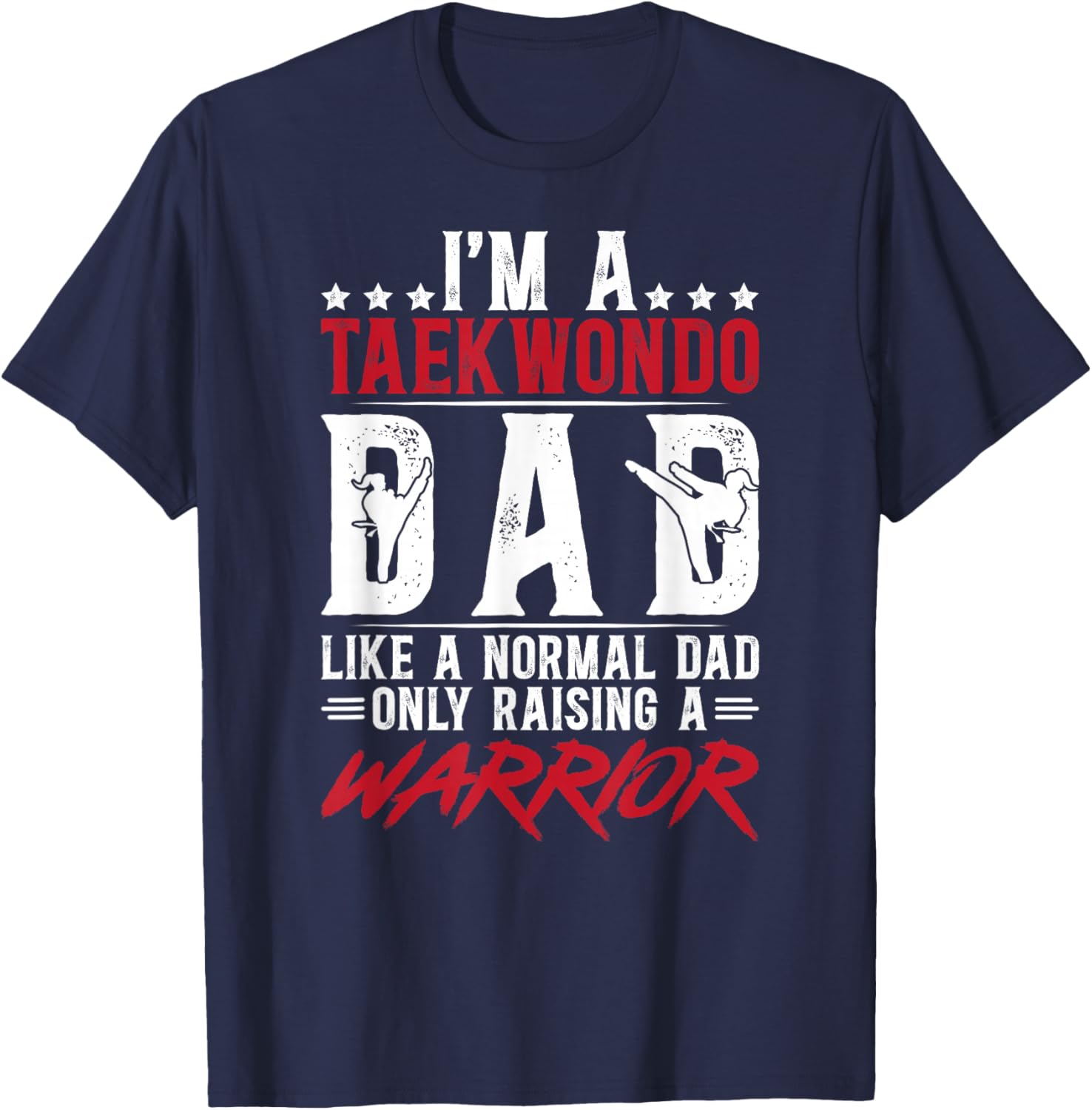 Taekwondo Dad Definition Taekwondo Father T-Shirt - T-Shirt | Navy