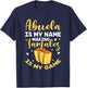 Abuela Is My Name Making Tamales Is My Game Mexican Grandma T-Shirt - T-Shirt | Navy