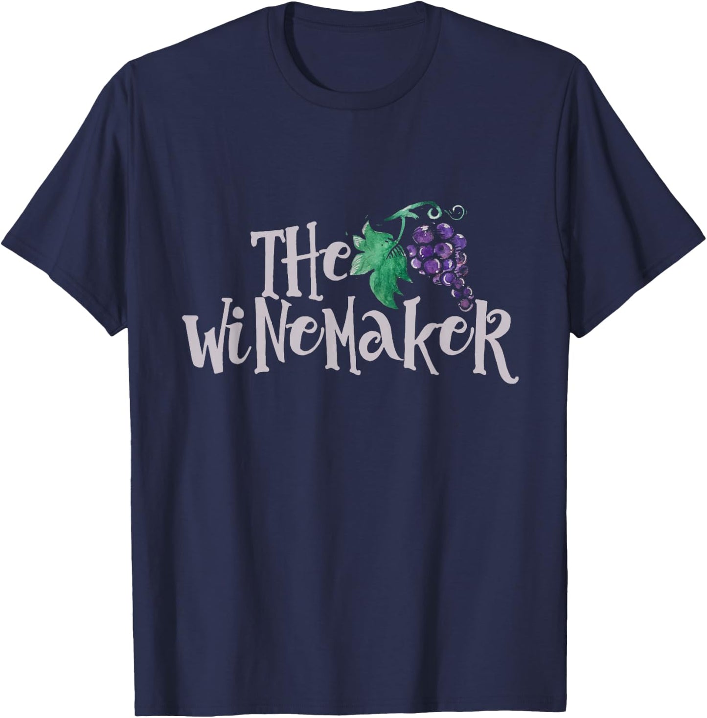 The Winemaker winemaking Shirt Wine Maker T-Shirt - T-Shirt | Navy