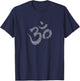 Positive Vibes Om (Aum) Shirt T-Shirt - T-Shirt | Navy