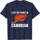I Left My Heart in Cambrian Funny Opabinia Paleontology T-Shirt - T-Shirt | Navy