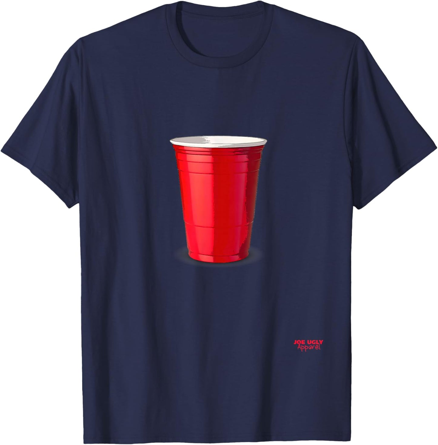 Red Party Cup T-Shirt - T-Shirt | Navy