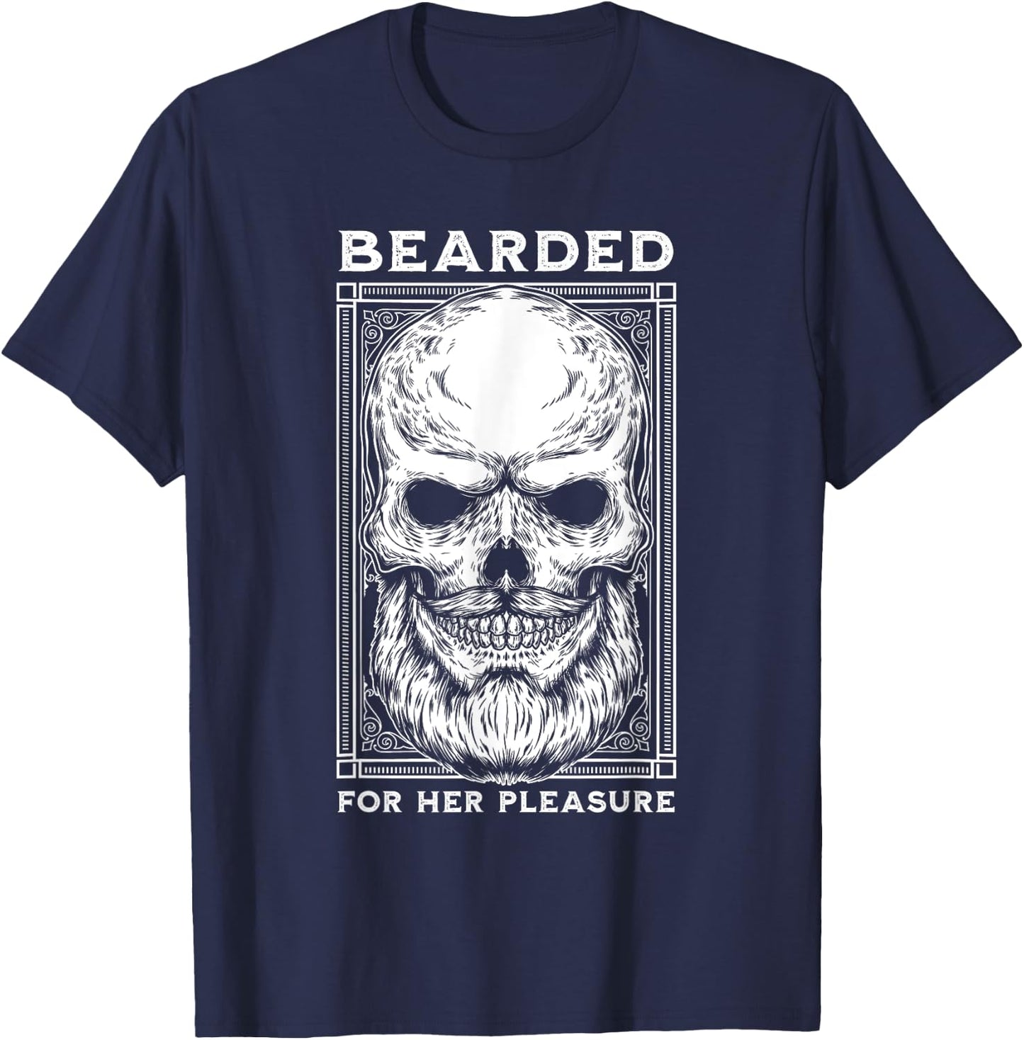 Bearded Pleasure T-Shirt - T-Shirt | Navy