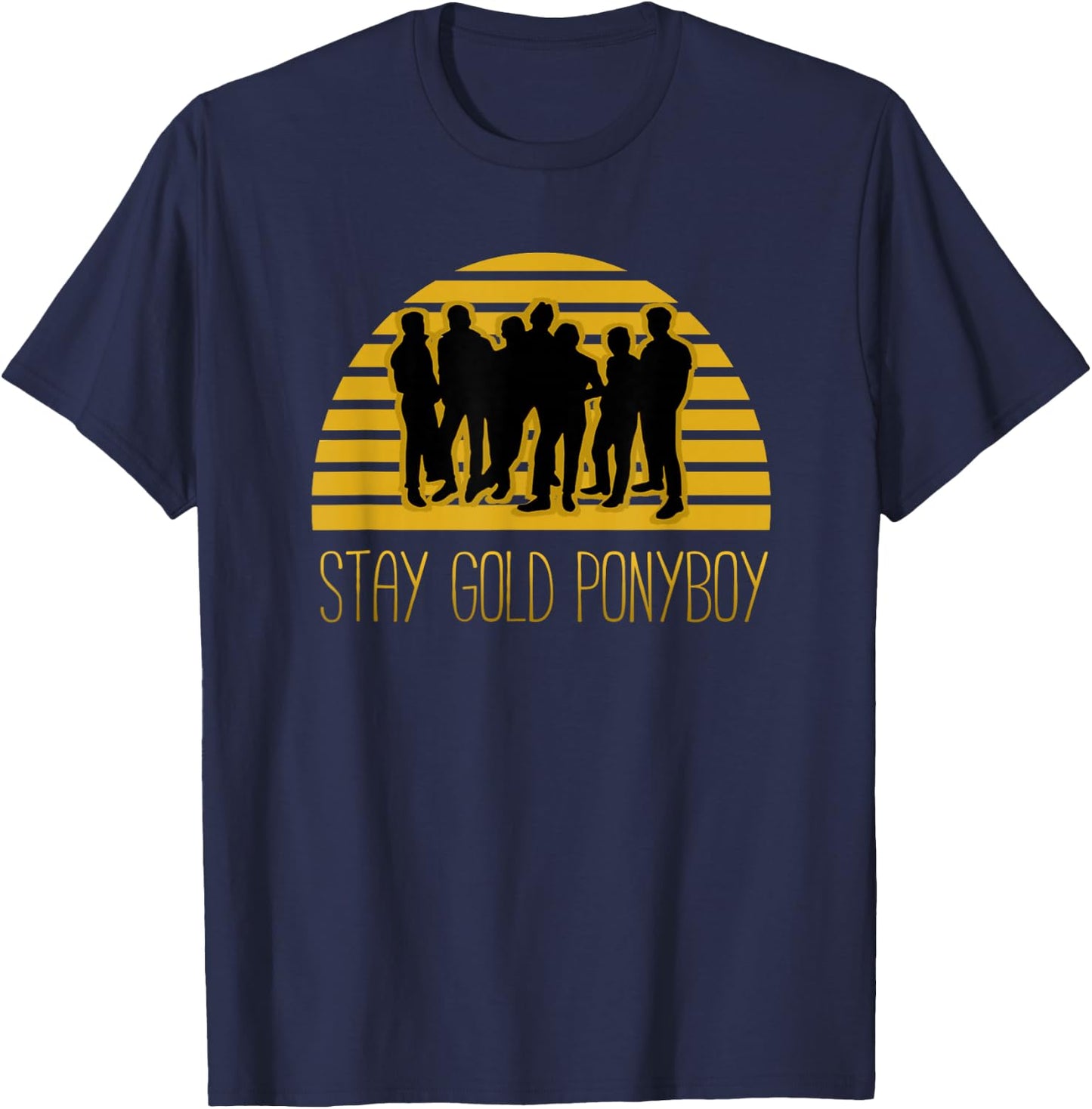 Stay Gold Ponyboy T-Shirt - T-Shirt | Navy