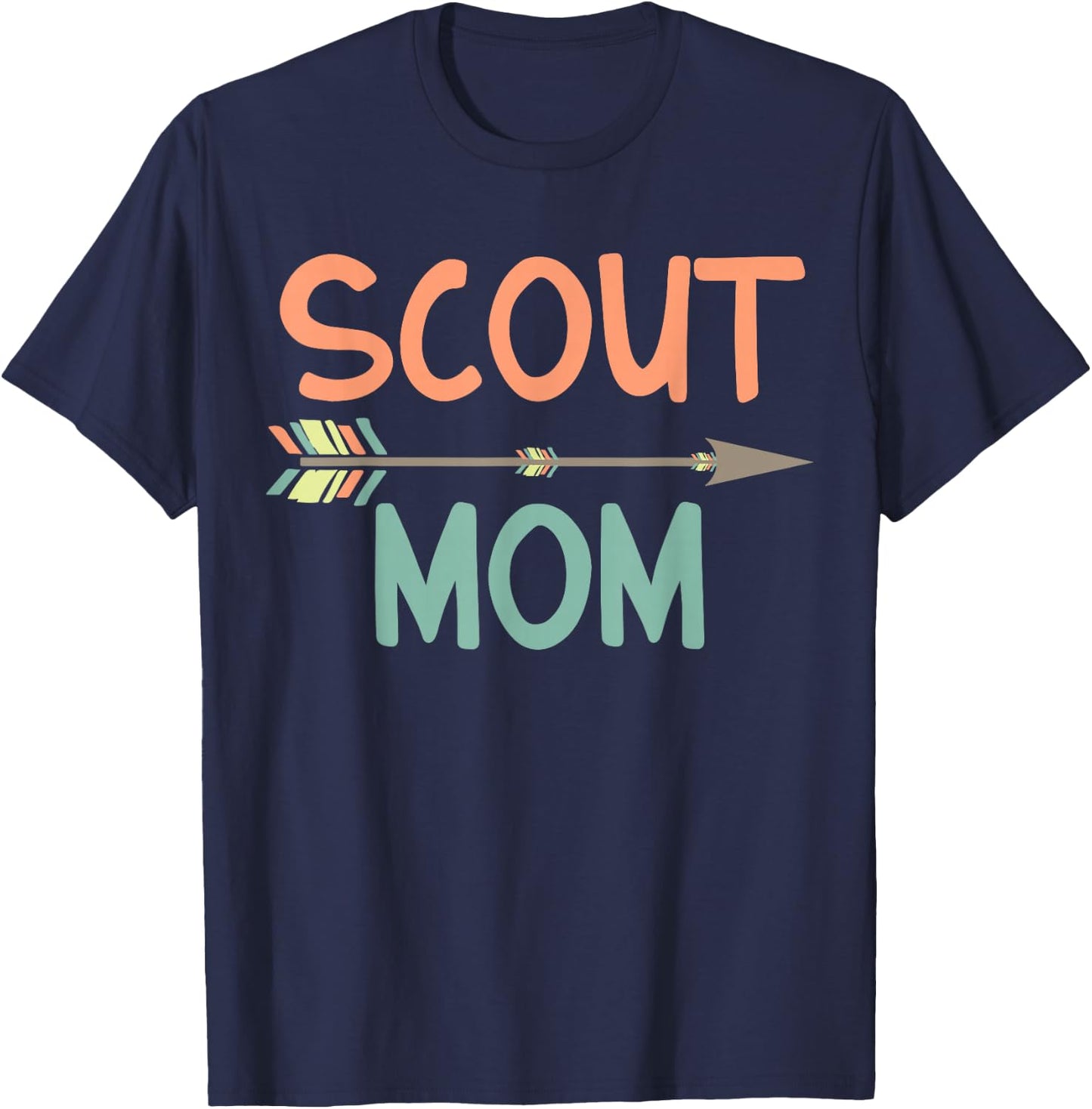 Scout Mom of Boys & Girls T-Shirt - T-Shirt | Navy