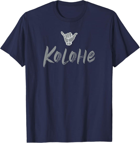 Hawaiian Rascal/Troublemaker - Kolohe T-Shirt - T-Shirt | Navy