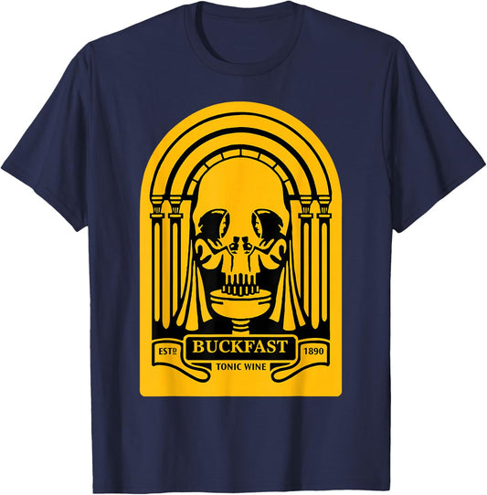 Buckfast Tonic Wine T-Shirt - T-Shirt | Navy