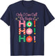 Only I Can Call My Bestie A Ho Ho Ho Christmas Vintage T-Shirt - T-Shirt | Navy