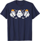 Ghost Golf Ball Player Funny Halloween Costume Women T-Shirt - T-Shirt | Navy