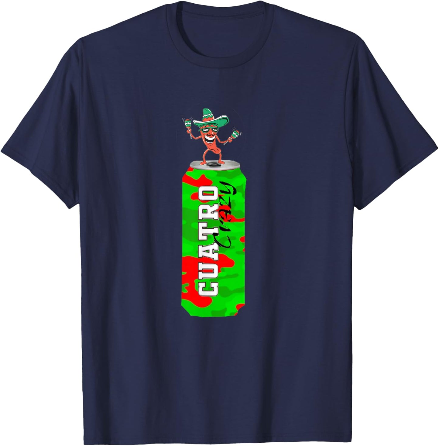 "Yo Soy Fiesta" Cuatro crazy loko -shirt T-Shirt - T-Shirt | Navy