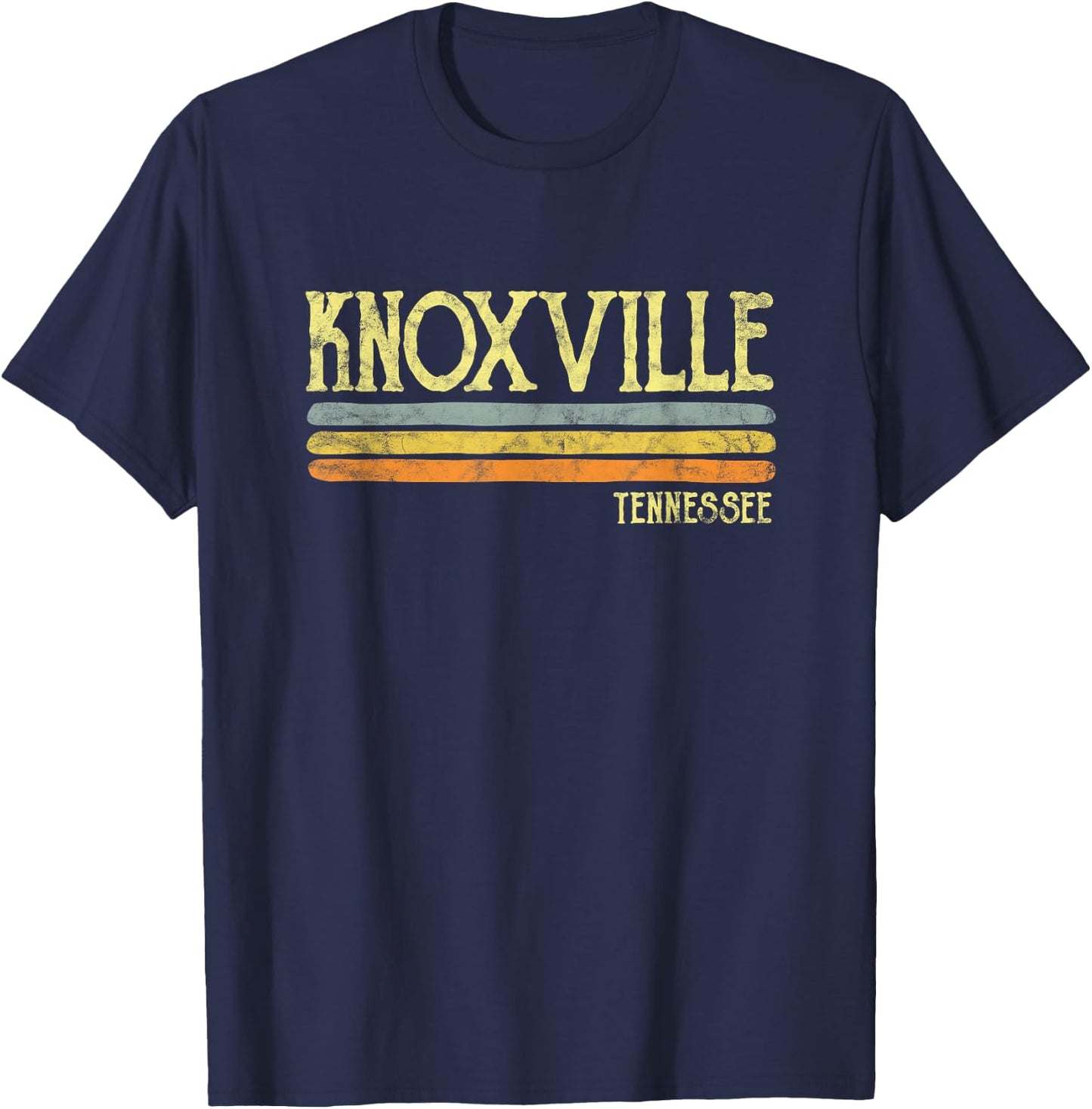 Vintage Knoxville Tennessee Tn Love Gift Souvenir T-Shirt - T-Shirt | Navy